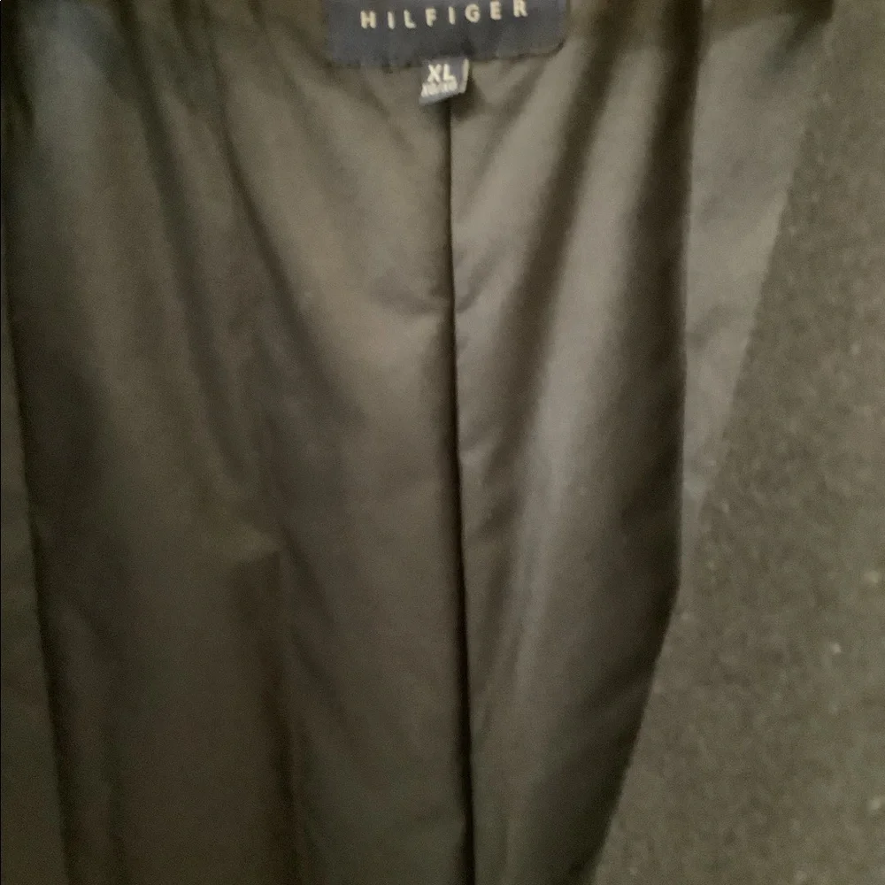 MEN TOMMY HILFIGER NAVY WOOL JACKET - Picture 6 of 13